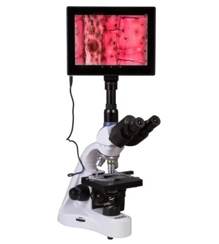 Trinocular Microscope, Levenhuk MED D10T LCD Digital