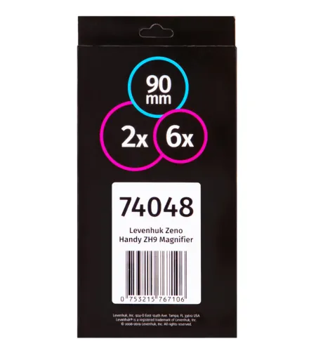 Levenhuk Handy ZH9 90mm 2x-6x