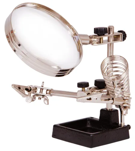 Настольная Лупа Levenhuk Refit ZF17 90 мм 2x- 6x