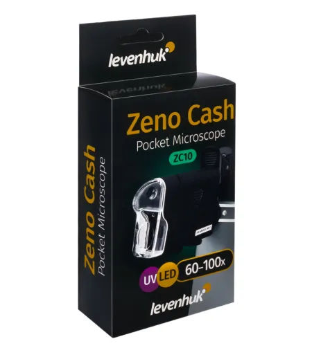 Pocket Microscope Zeno Cash ZC10 Levenhuk 60x-100x