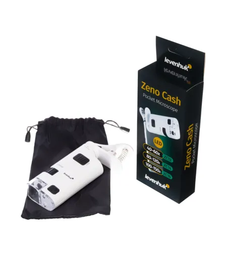 Pocket Microscope Zeno Cash ZC14 Levenhuk 80x-120x