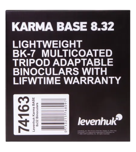 Levenhuk Karma 8x32 BASE Compact Roof Prism Waterproof Universal binoculars