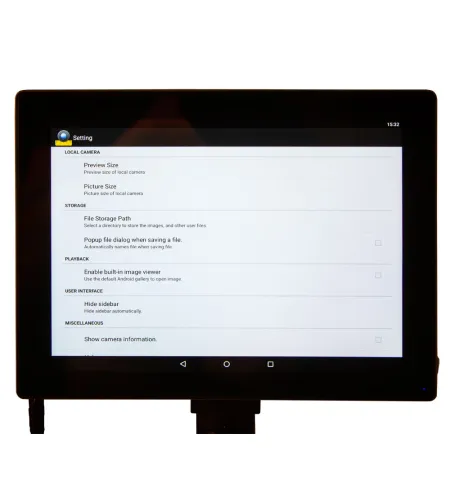 Digikaamera Levenhuk MED 5M mikroskoopidele 9,4-tollise LCD