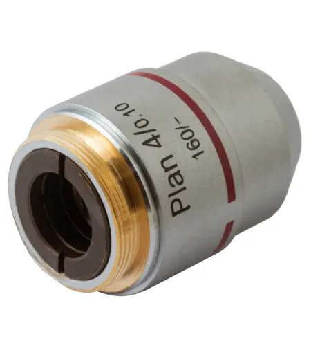 Levenhuk MED 4x Plan Akromaatiline lääts