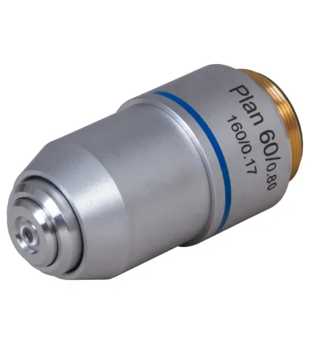 Levenhuk MED 60x Plan Akromaatiline eesmärk