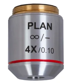 Levenhuk MED 4x Infinity Plan Akromaatiline eesmärk