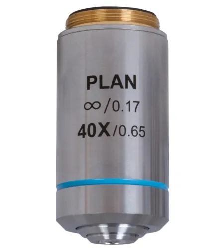 Levenhuk MED 40x Infinity Plan Akromaatiline eesmärk