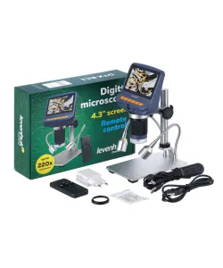 Mikroskoop, Levenhuk DTX RC1 kaugjuhitav, 3x–220x