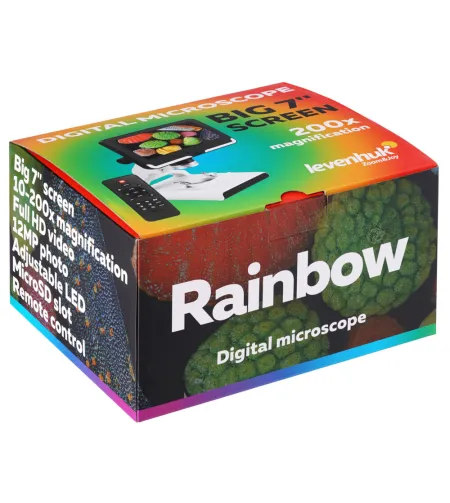 Микроскоп цифровой Levenhuk Rainbow DM700 LCD