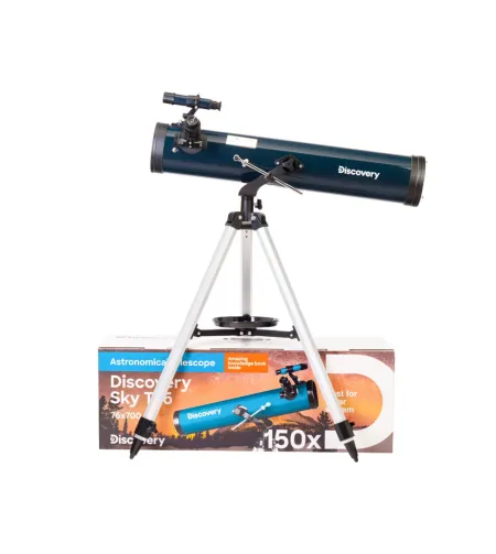 Teleskoop, Discovery Sky T76 raamatuga
