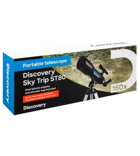 Discovery Sky Trip ST80 teleskoop koos raamatuga
