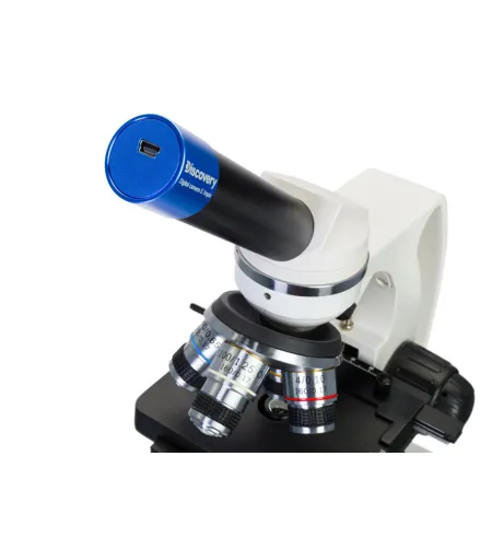 Discovery Atto Polar digital microscope with book
