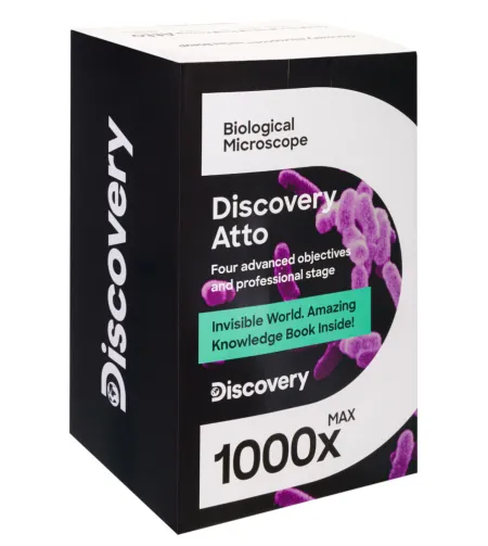 Discovery Atto Polar digital microscope with book