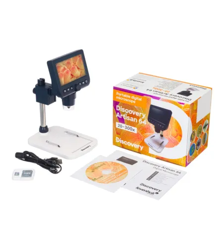 Mikroskoop, Discovery Artisan 64 Digital, 20x-300x