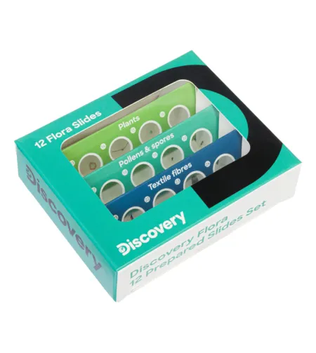 Discovery 12 Taimestiku mikropreparaatide komplekt