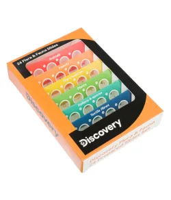 Discovery Flora & Fauna 24 Ettevalmistatud mikroskoobi slaid