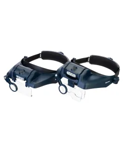 Discovery Crafts DHR 20 Head Rechargeable Magnifier 1/1.5/2/2.5/3.5/8x