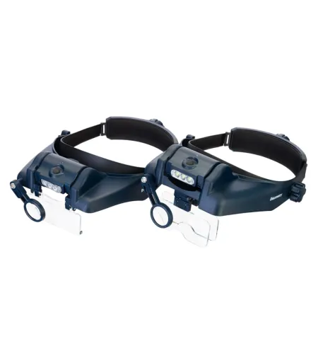 Discovery Crafts DHR 20 Head Rechargeable Magnifier 1/1.5/2/2.5/3.5/8x