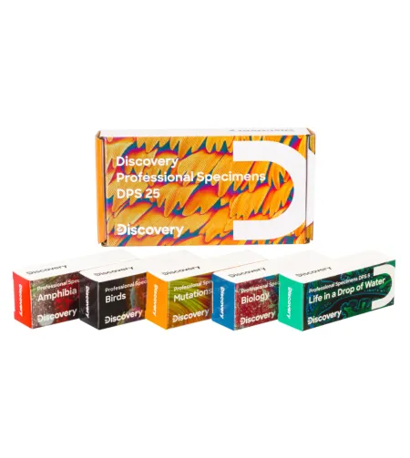 Mikropreparaatide komplekt Discovery Prof DPS 5. "Elu veetilgas"