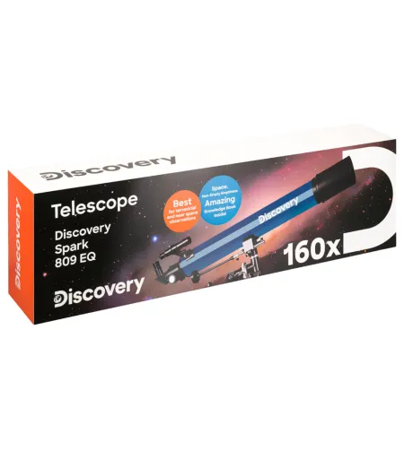 (EN) Discovery Spark 809 EQ Telescope with book