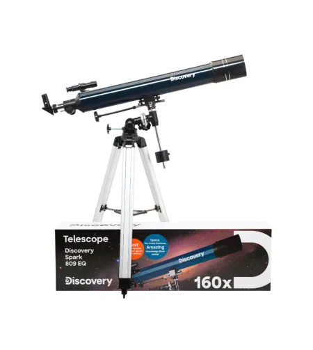 (RU) Discovery Spark 809 EQ Telescope with book