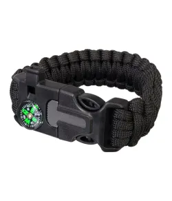 Levenhuk LabZZ FL5 Must tulekiviga käevõru