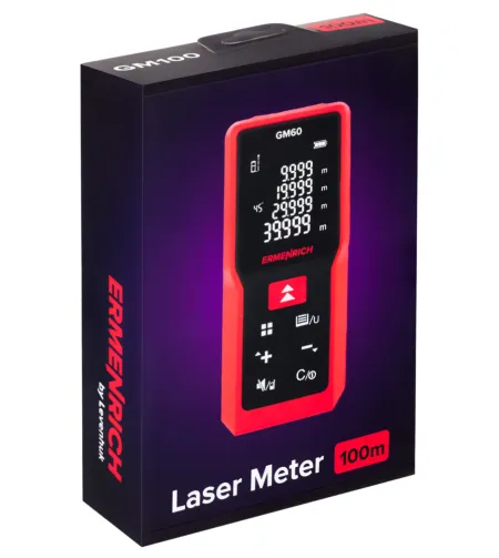 Lasermõõdulint Ermenrich Reel GM100