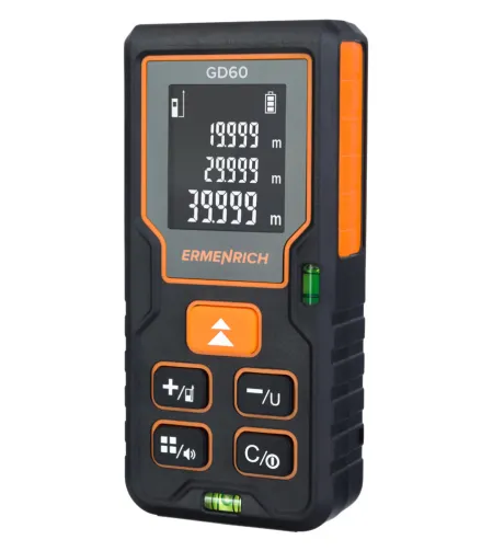 Lasermõõdulint Ermenrich Reel GD60
