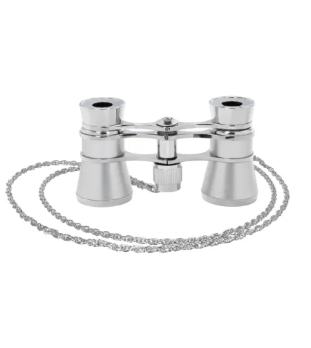 Teatri binokkel, hõbedane ketiga Levenhuk Broadway 325B