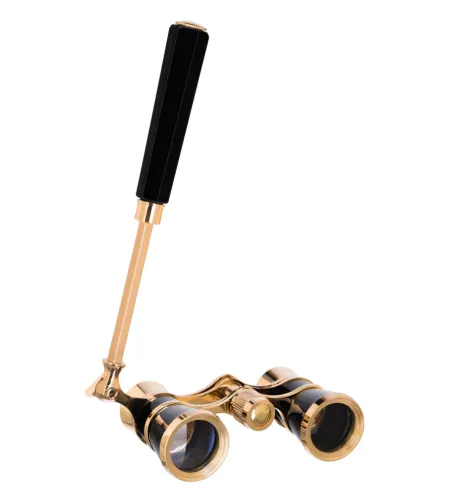 Levenhuk Broadway 325E teatri binokkel, must