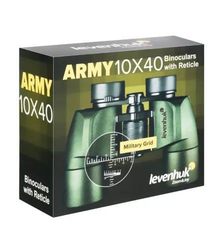 Binoklid võrega Levenhuk Army 10x40