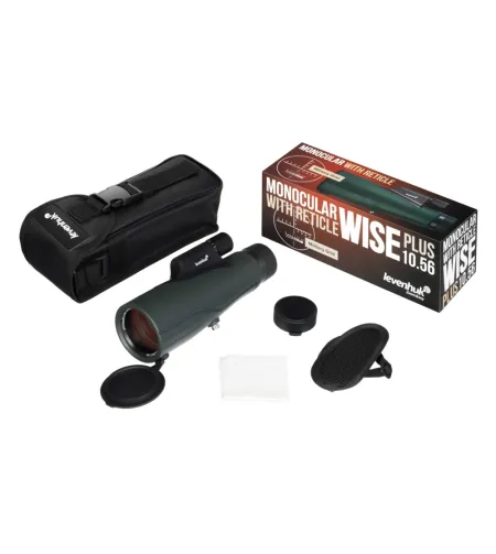 Levenhuk Wise PLUS 10x56 Monocular with Reticle