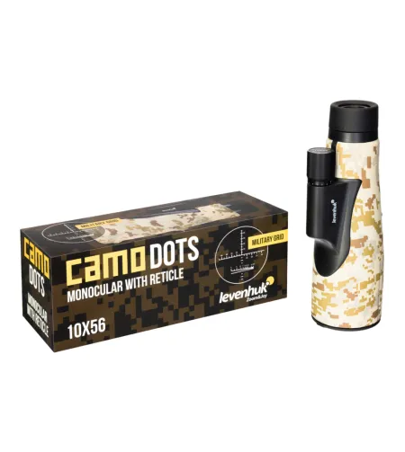 Levenhuk Camo Dots 10x56 Monocular with Reticle