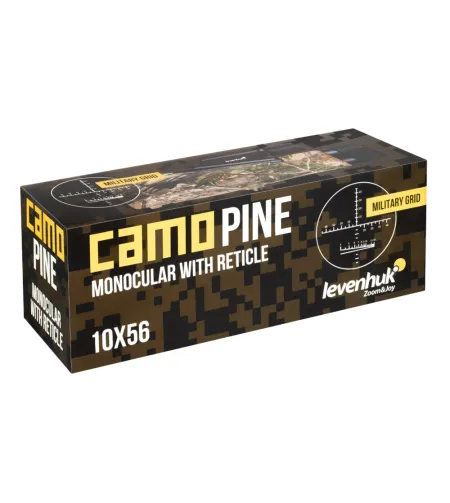 Levenhuk Camo Pine 10x56 Monocular with Reticle
