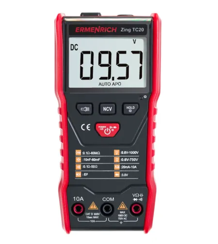 Ermenrich Zing TC20 Digital Multimeter