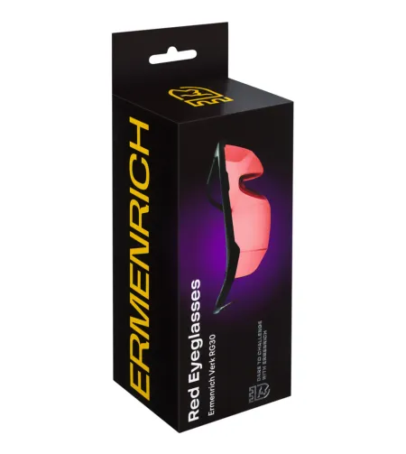 Очки лазерные Ermenrich Verk RG30, красные