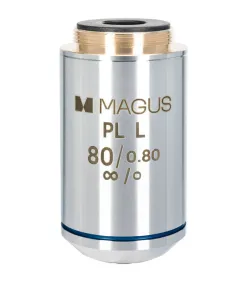 MAGUS 80PLL 80х/0.80 Plan L WD 1.25mm objektiiv
