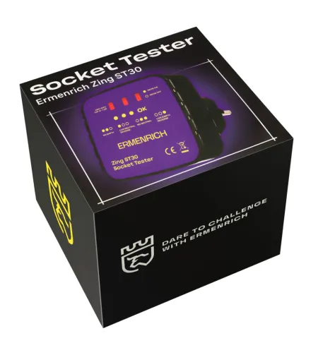 Тестер розеток Ermenrich Zing ST30