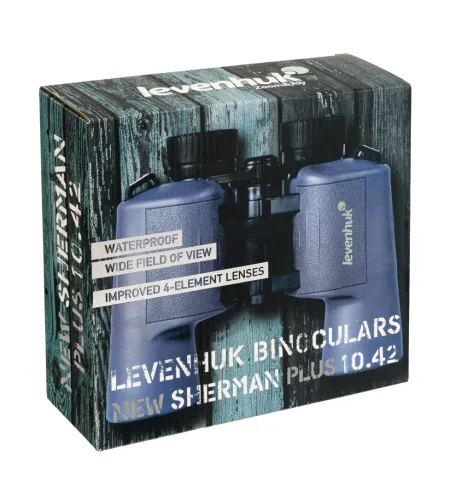 Бинокль Levenhuk New Sherman PLUS 10x42