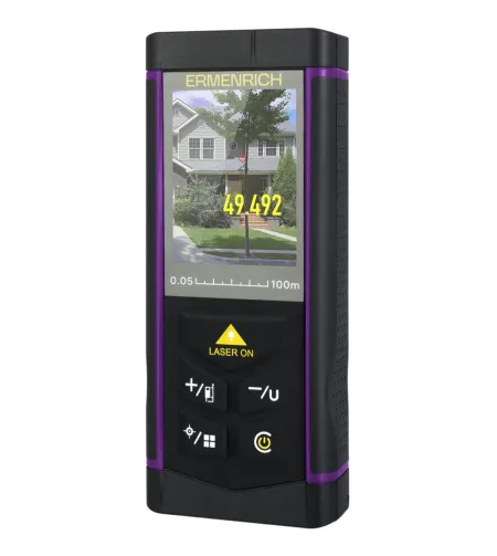 Лазерная рулетка Ermenrich PRO LR100, с камерой