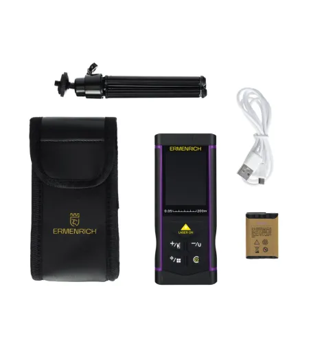 Лазерный дальномер Ermenrich PRO LR200 с камерой