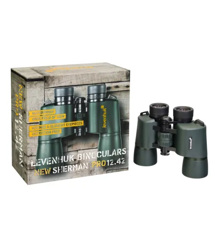 Levenhuk New Sherman PRO 12x42 Binoculars