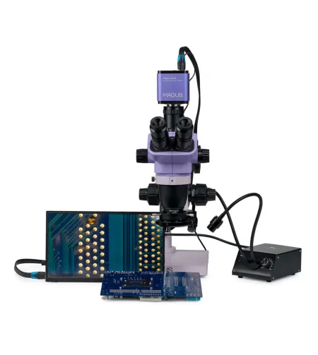 Цифровой стереомикроскоп MAGUS Stereo D8TR LCD для ремонта электроники