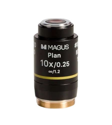 MAGUS 10PL60V plaan 10х/0.25 ∞/1.2 K60mm objektiiv