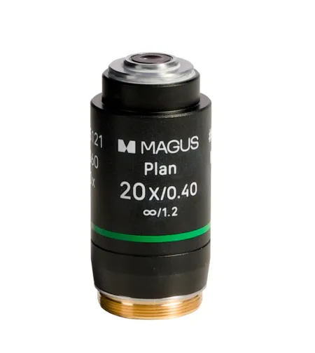 MAGUS 20PL60V plaan 20х/0.40 ∞/1.2 K60mm objektiiv