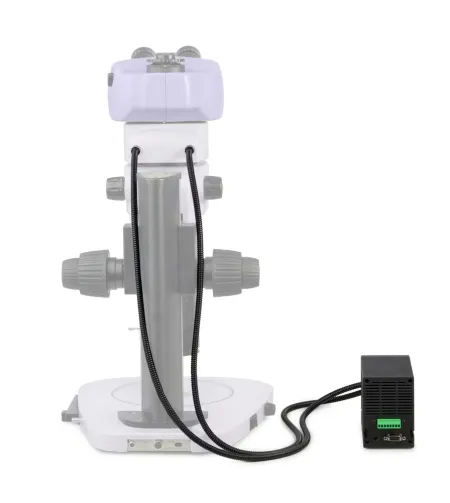 MAGUS CEI A18 LED episkoopiline valgusti toiteploki ja objektiiviga