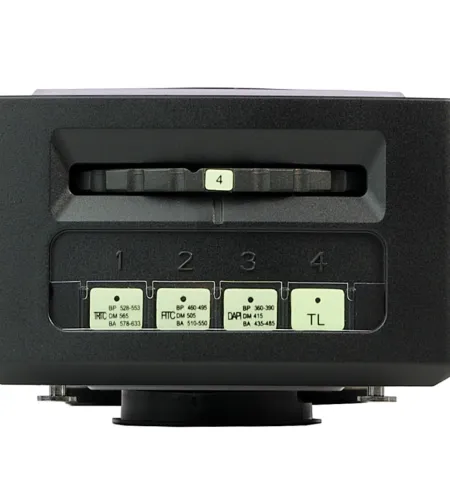 MAGUS Epi-FL04 LED Epi-fluorestsentskinnitus, fluorestsentsfiltrikuubikud FITC/TRITC/DAPI