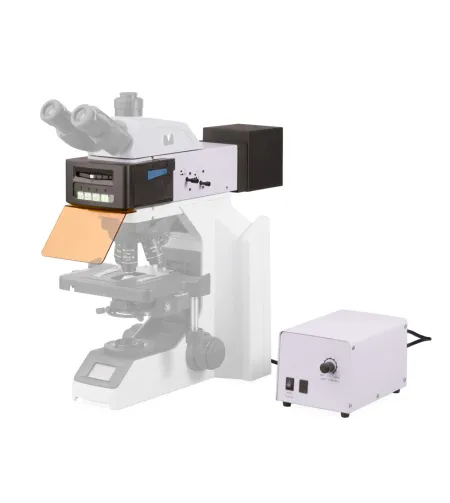 MAGUS Epi-FL04 LED Epi-fluorestsentskinnitus, fluorestsentsfiltrikuubikud FITC/TRITC/DAPI