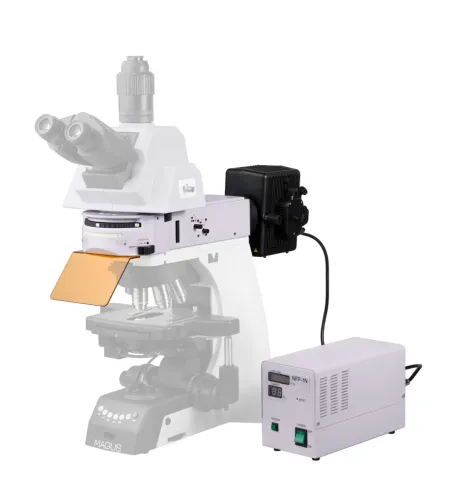 MAGUS Epi-FL06 Epi-fluorestsentskinnitus, elavhõbedalamp, fluorestsentsfiltrikuubikud B/G/