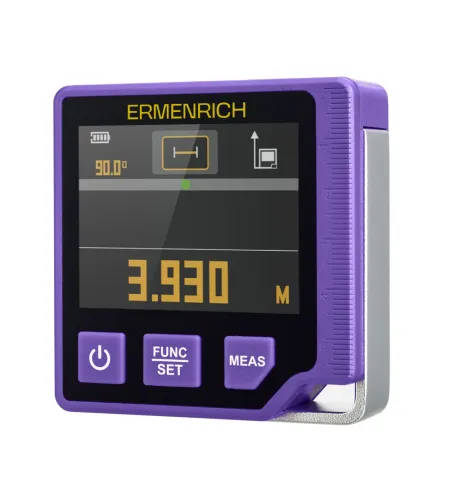 Цифровой уровень 3-в-1 с лазерным дальномером Ermenrich Verk LQ60
